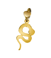 Charm Dodo Mariani in Oro A203-SERPENTE-ORO - A203-SERPENTE-ORO